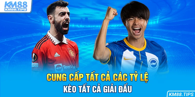 Cung cấp các tỷ lệ kèo trên toàn cầu